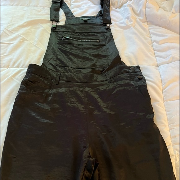 Satin overalls - Picture 1 of 4